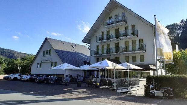 Hotel Haus Am Stein ヴィンターベルク エクステリア 写真